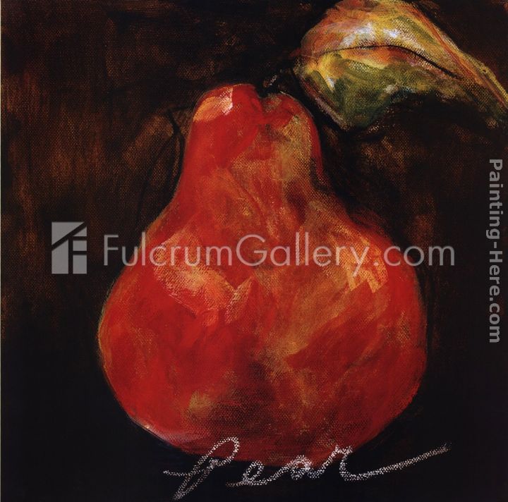 Red Pear painting - Unknown Artist Red Pear art painting